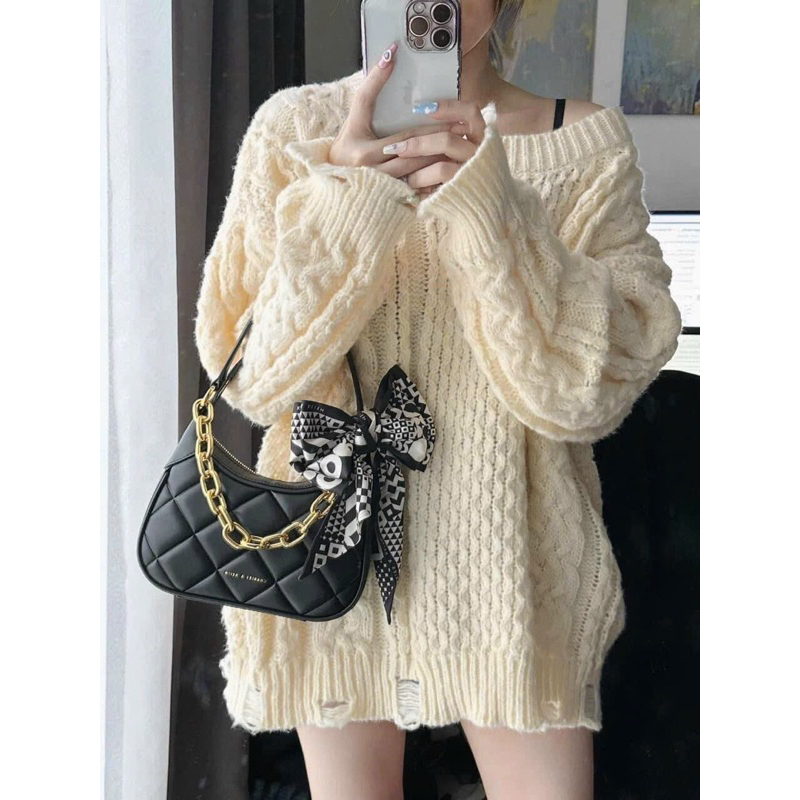 TÚI ĐEO VAI , ĐEO CHÉO SÁCH  TAY KÈM KHĂN SIÊU XINH