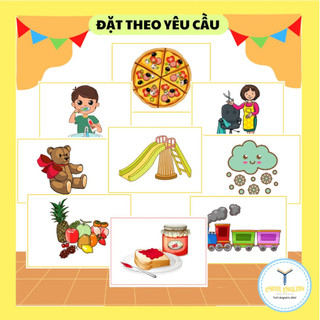 Flashcard đặt theo yêu cầu thẻ học từ vựng tự chọn chủ đề