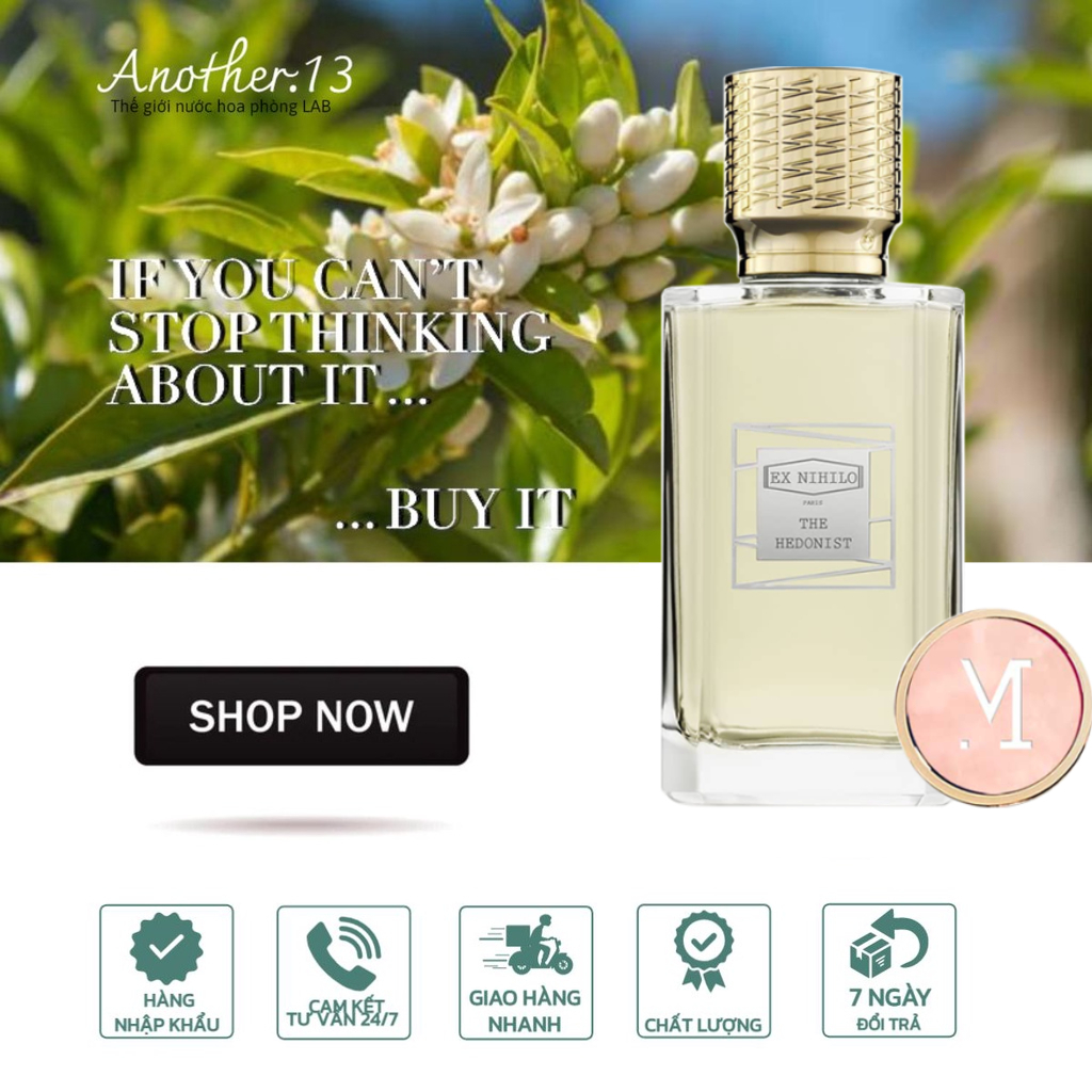 ⁂︎ 10ml┊Nước Hoa Ex Nihilo Limited – The Hedonist Signature Musc / EDP