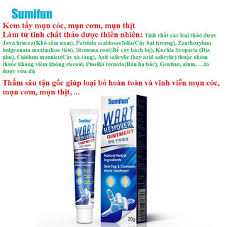 Tẩy nốt ruồi mụn cóc sumifun