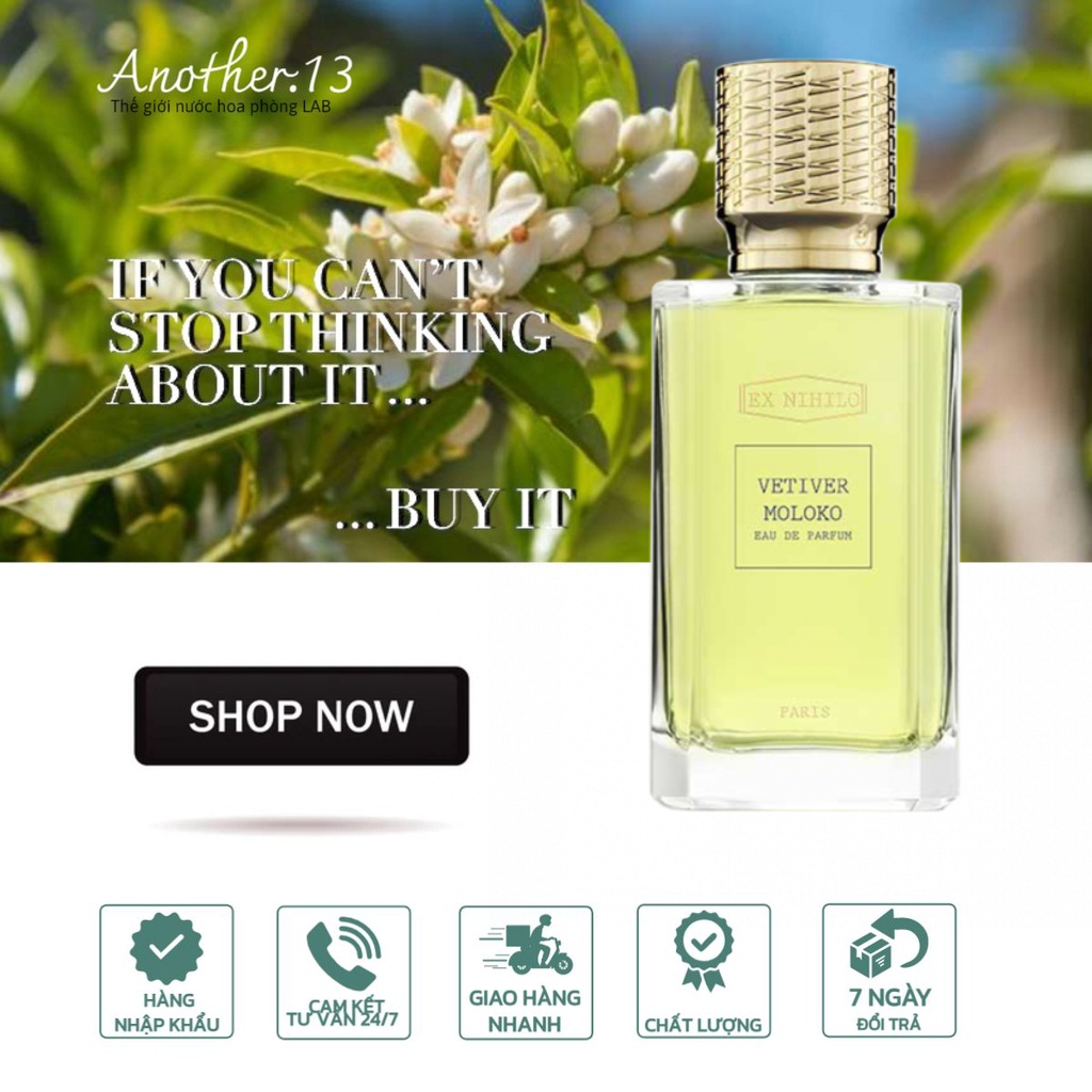 ⁂︎ 10ml┊Nước Hoa Ex Nihilo Vetiver Moloko / EDP