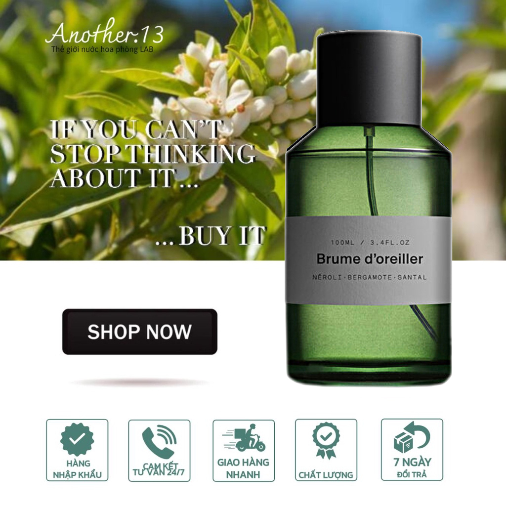 ⁂︎ 10ml┊Nước hoa Brume d'Oreiller by Marie Jeanne / EDP