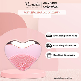 [SIÊU SALE - RẺ VÔ ĐỊCH] Máy Rửa Mặt Laco Luxury Làm Sạch Sâu Massage Đẩy Tinh Chất Nâng Cơ Giảm Nọng Cằm