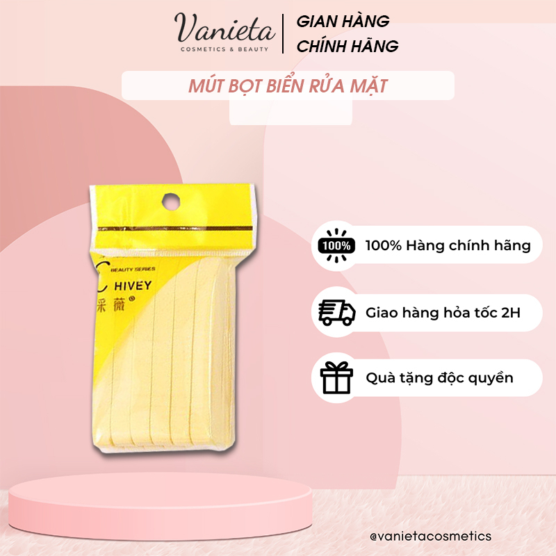 [RẺ VÔ ĐỊCH] Mút Nở Bọt Biển Rửa Mặt Siêu Thấm Nước
