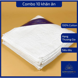 Set 20 khăn lau đa năng cotton của hàng không