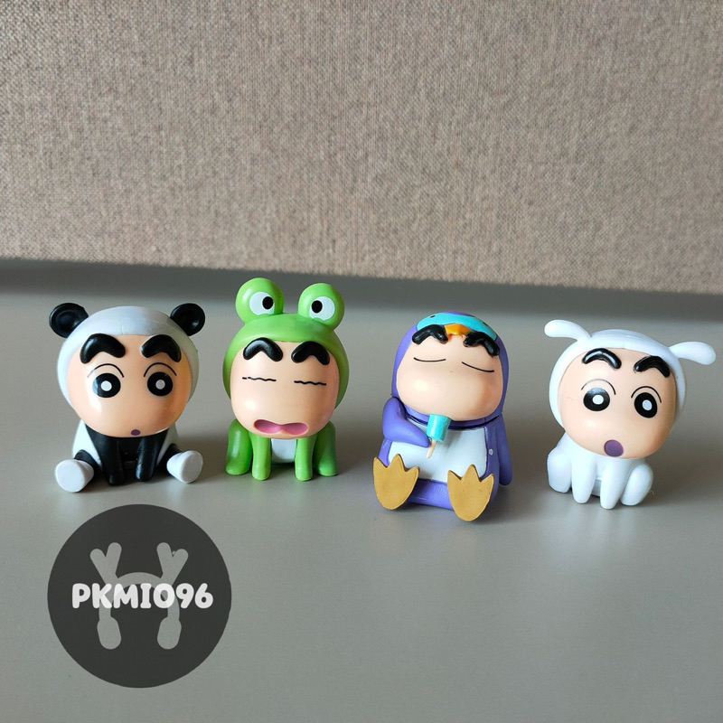 Mô hình Shin chan Cậu bé bút chì Cosplay động vật 6cm Sinh chan Gashapon