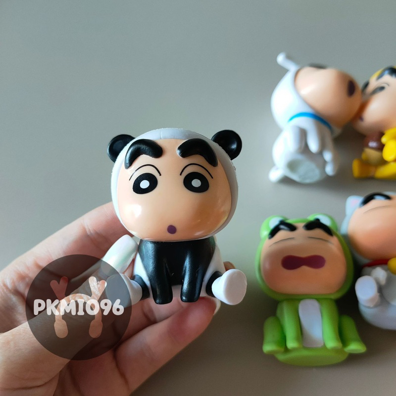 Mô hình Shin chan Cậu bé bút chì Cosplay động vật 6cm Sinh chan Gashapon