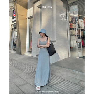 Đầm Hai Dây Maxi Đuôi Cá HEBE DRESS | thelety