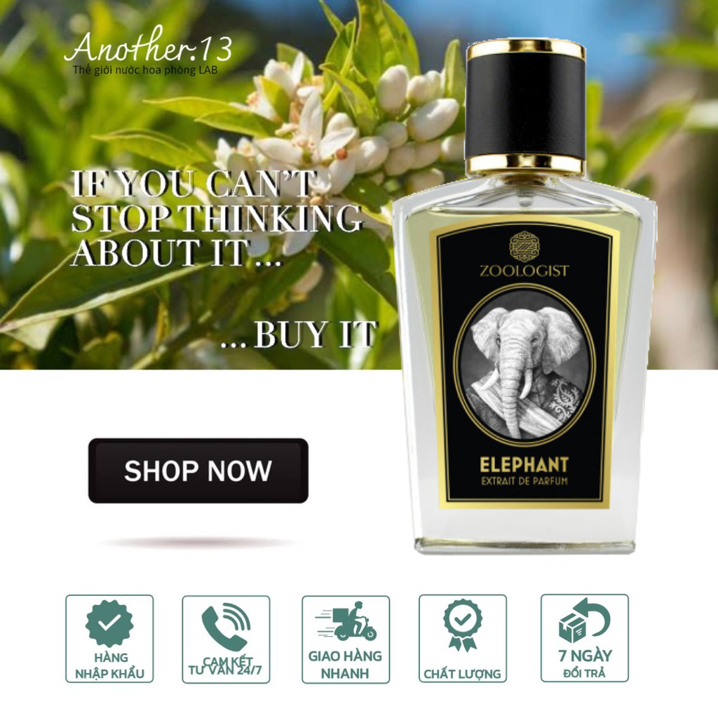 ⁂︎ 10ml┊Nước hoa Elephant by Zoologist / EDP