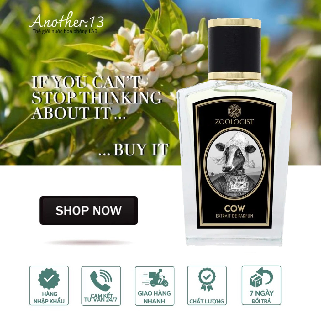 ⁂︎ 10ml┊Nước hoa Cow by Zoologist / EDP