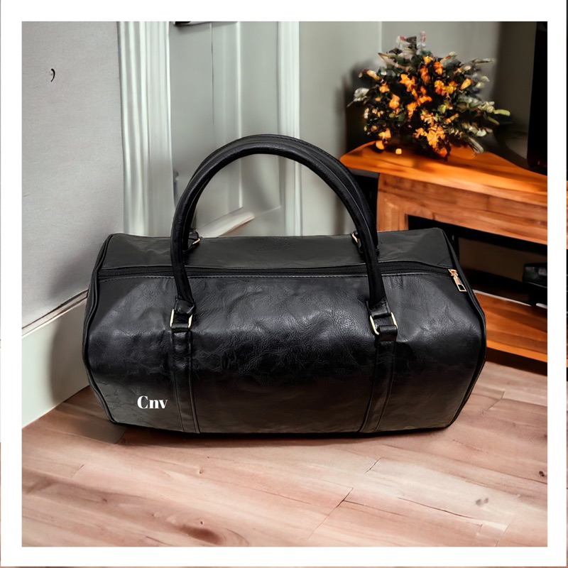 Túi du lịch đa năng, da trơn size 55 có dây đeo chéo, đa năng có thể gấp gọn, chất liệu da dày bền đẹp và thời trang