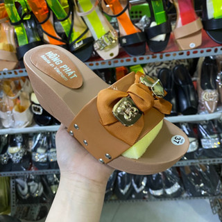 Dép quai ngang đế xuồng cao 7p MS57