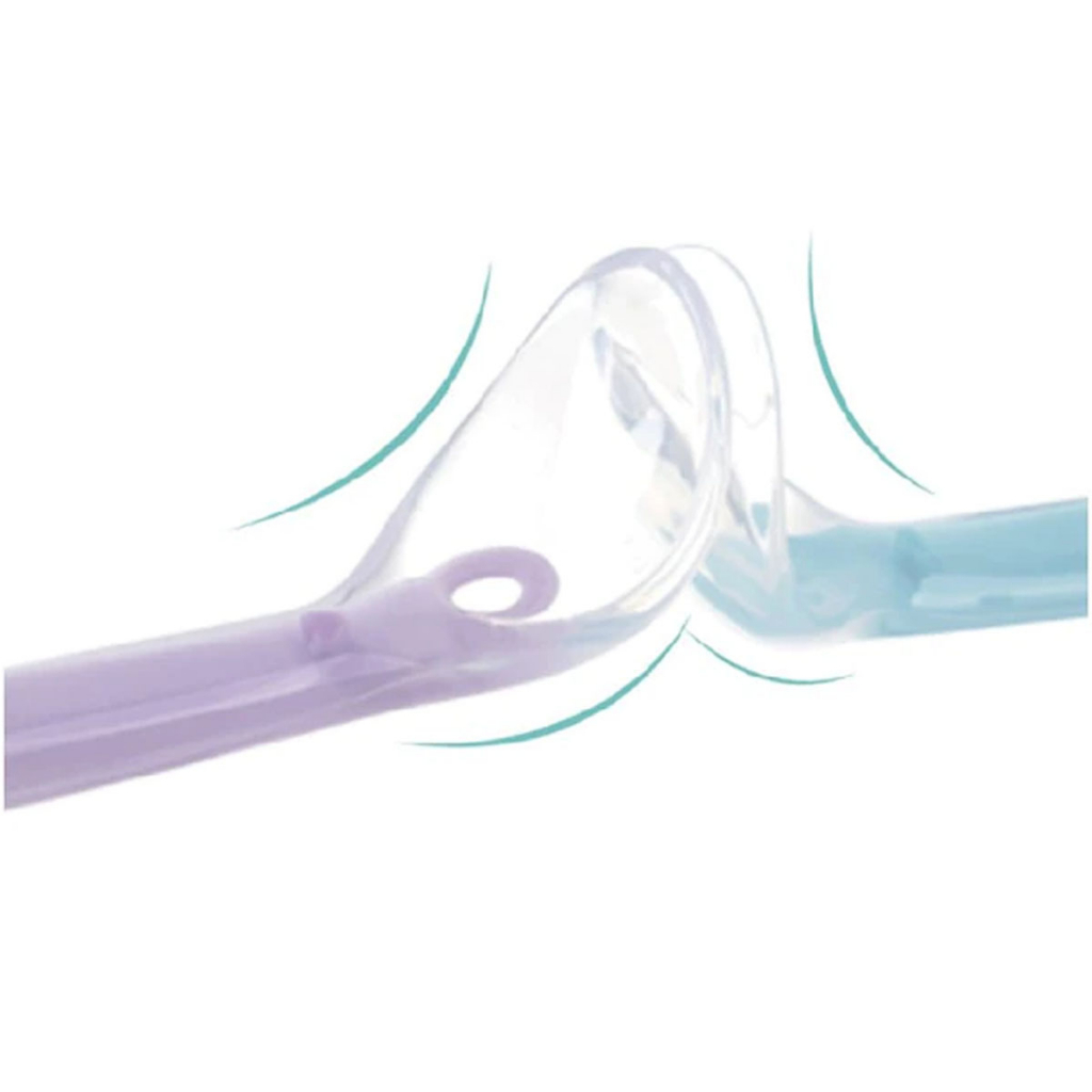 Bộ 4 Muỗng ăn dặm Silicon cho bé Cực mềm &amp; Đẹp Đủ màu