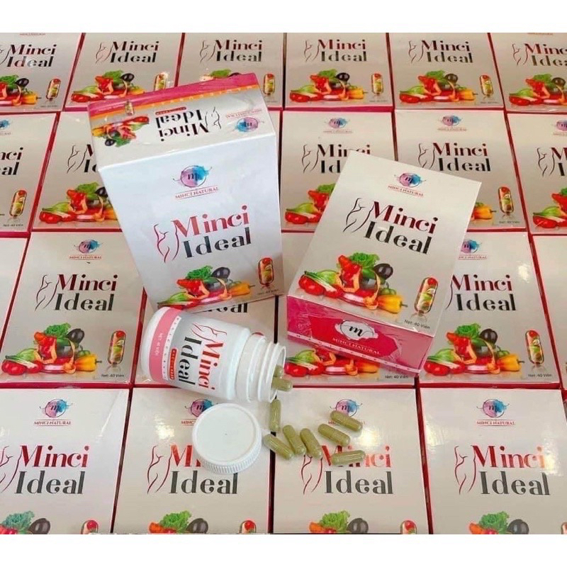 (CHÍNH HÃNG 1000%) VIÊN UỐNG THẢO MỘC MINCI IDEAL - VIÊN UỐNG HỖ TRỢ GIẢM CÂN