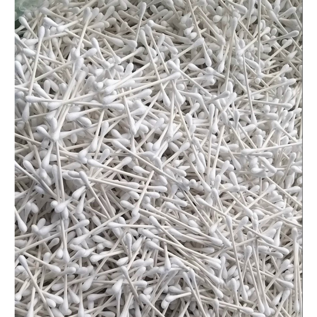 Tăm bông khách sạn, nhà nghỉ , loại 5 que[combo 100 tép)