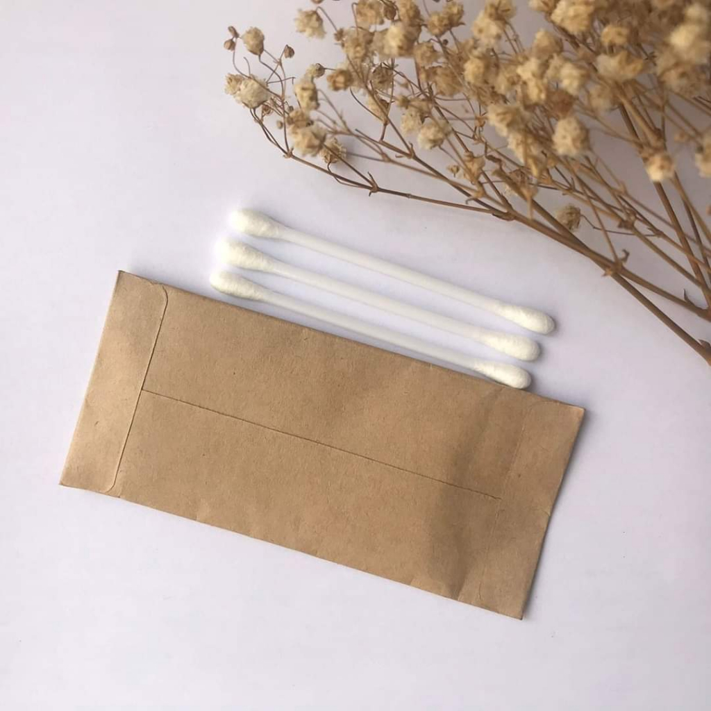 Tăm bông khách sạn, nhà nghỉ , loại 5 que[combo 100 tép)