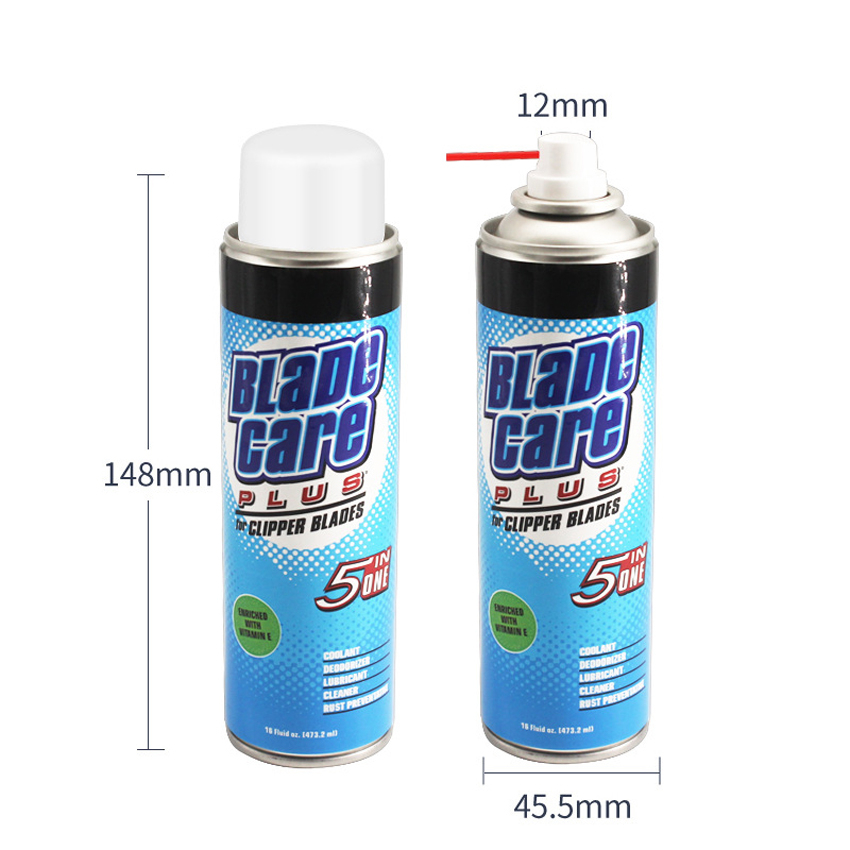 Chai Xịt Làm Mát Lưỡi Tông Đơ Clipper Blade Care Dung Tích 437ML