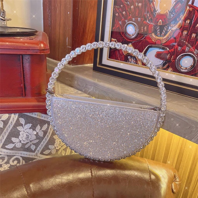 Túi xách đá tròn thời trang nữ