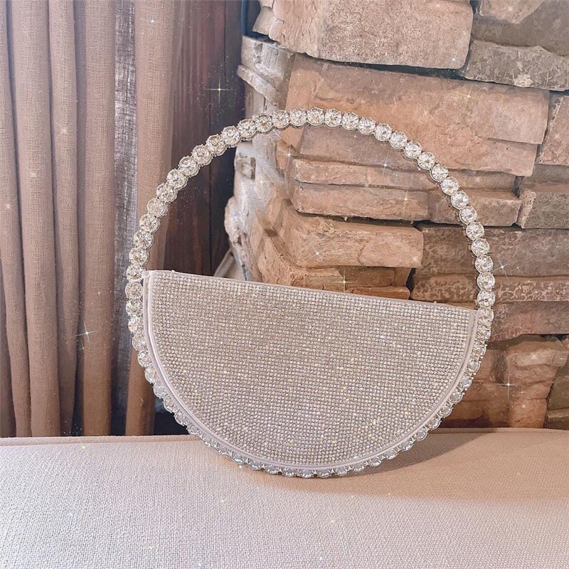 Túi xách đá tròn thời trang nữ