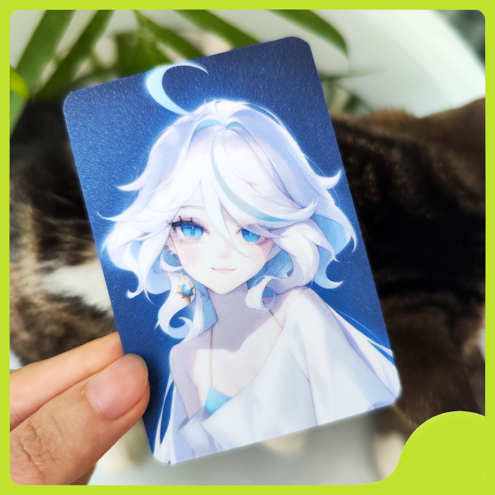 Card bo góc Genshin Impact (5.5 x 8.5 cm) by MINZU