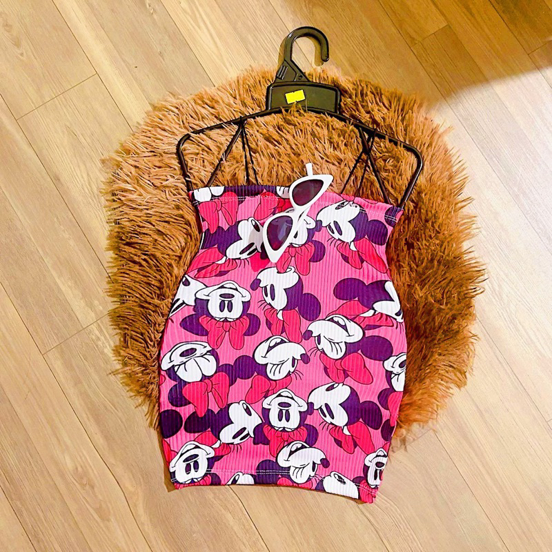Đầm body mickey