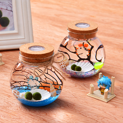Vụn Thủy Tinh Đủ Màu Sắc Trang Trí Bể Cá, Nhà Cửa, Chậu Cây Cảnh, Setup Terarium, Tảo Cầu Marimo