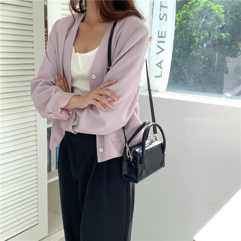 Túi xách nữ đeo chéo dạo phố ngày nắng size 18 cực xinh chất da lì chống bụi chống nước cao cấp Capucha T302