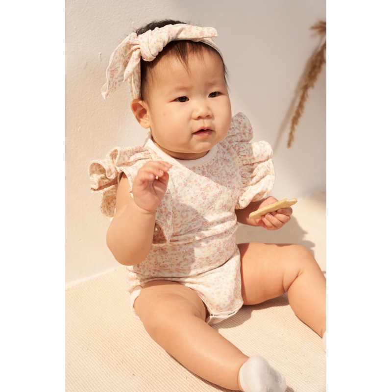 Bộ Đồ Liền Thân Cánh Tiên Bé Gái Macro & Micro Wing Singlet Bodysuit