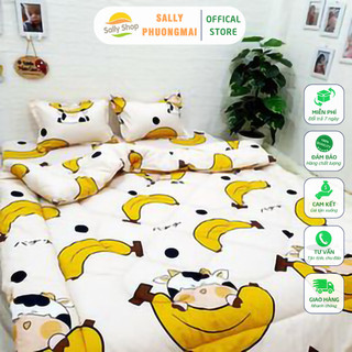 Chăn bông siêu nhẹ poly cotton có họa tiết nhiều mẫu(INBOX CHỌN MẪU)