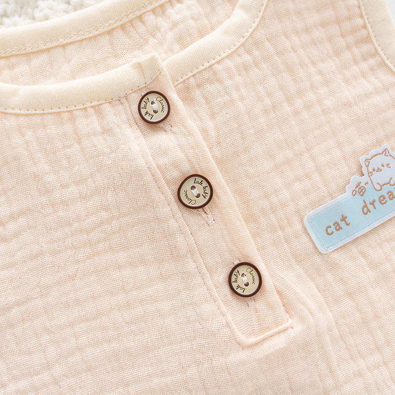 Body chip xô muslin cho bé trai và bé gái sơ sinh từ 3-12kg, hàng đẹp cao cấp