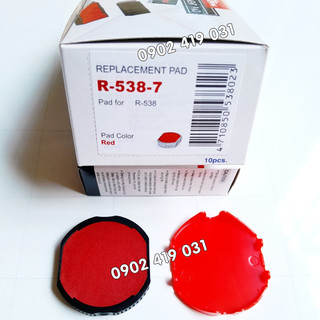 Tampon con dấu shiny r538, s538 - khay thẻ mực mộc dấu tròn, dấu vuông