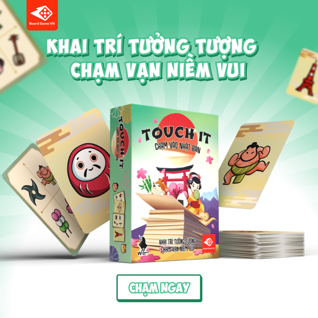 Giờ Ra Chơi| Touch it | Board game, trò chơi giáo dục rèn luyện cảm giác, trí tưởng tượng dành cho trẻ em