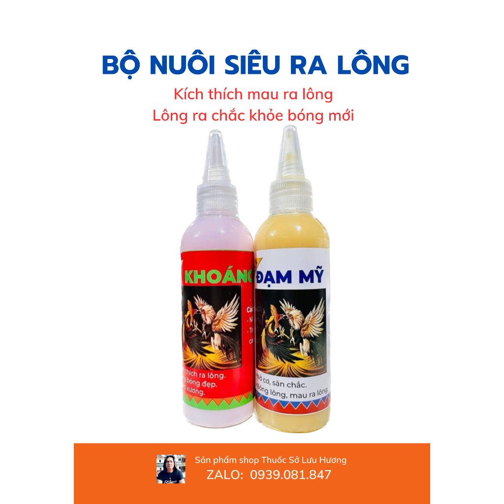 BỘ KÍCH THÍCH RA LÔNG & THAY THẾ MỒI TƯƠI