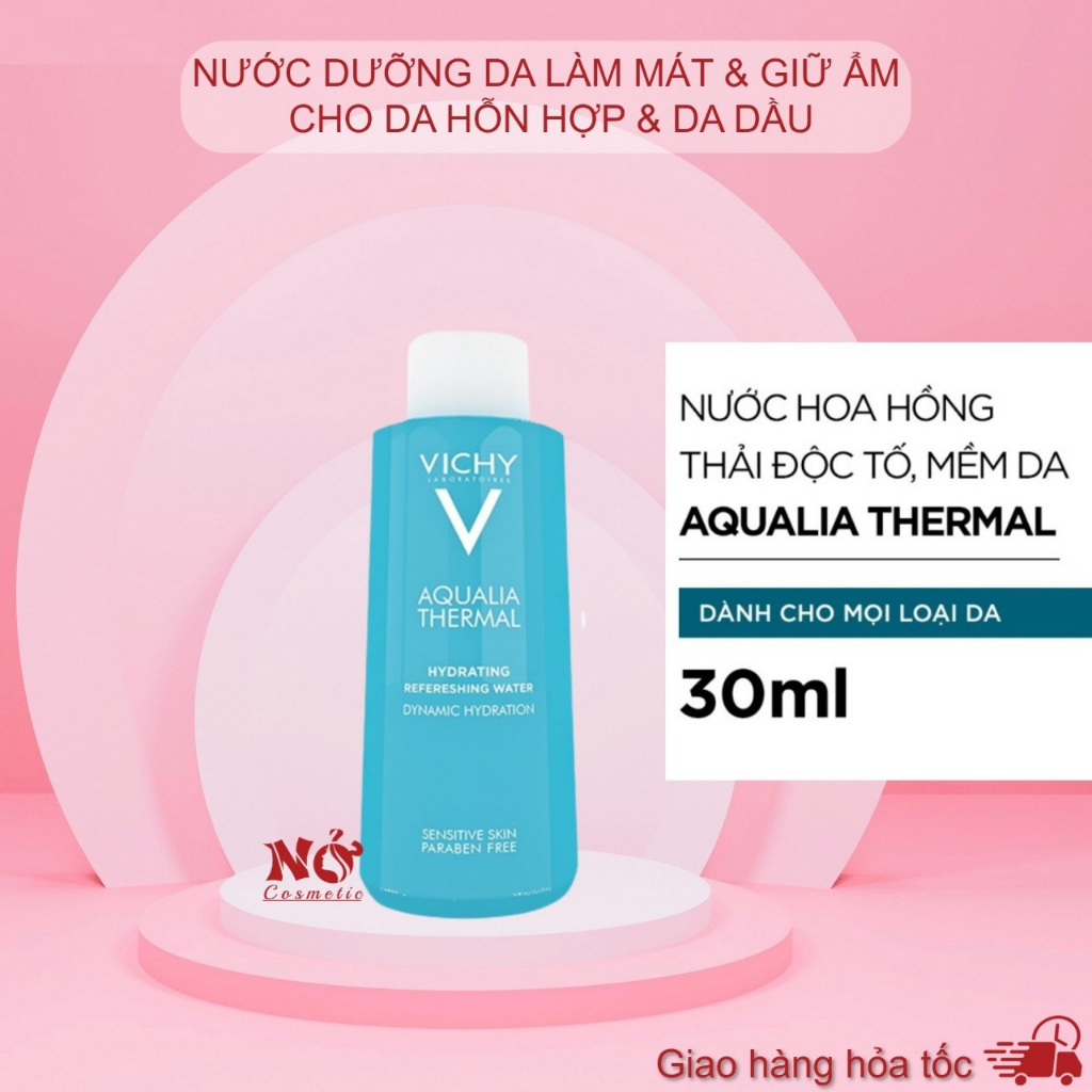 Toner Nước Cân Bằng Vichy Aqualia Thermal  CHUẨN HÃNG 30ml