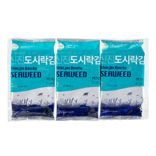 Lốc 3 gói rong biển ăn liền vị truyền thống