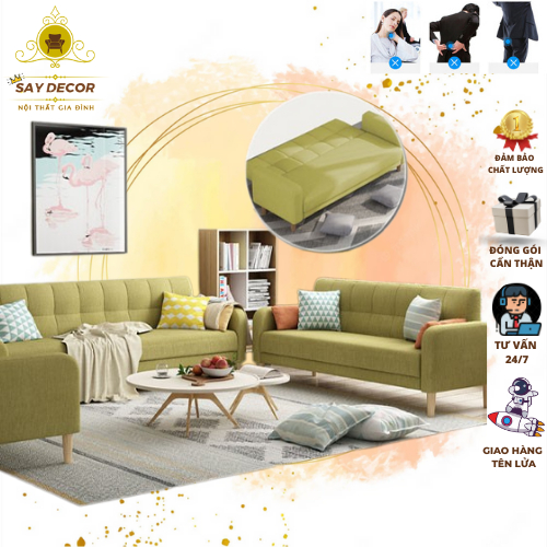 Ghế Sofa Bed- Giường Ngủ Gấp Gọn Thành Ghế Sofa Đa Năng Cao Cấp (Tặng kèm 2 gối 299k khi mua sản phẩm) | BigBuy360 - bigbuy360.vn