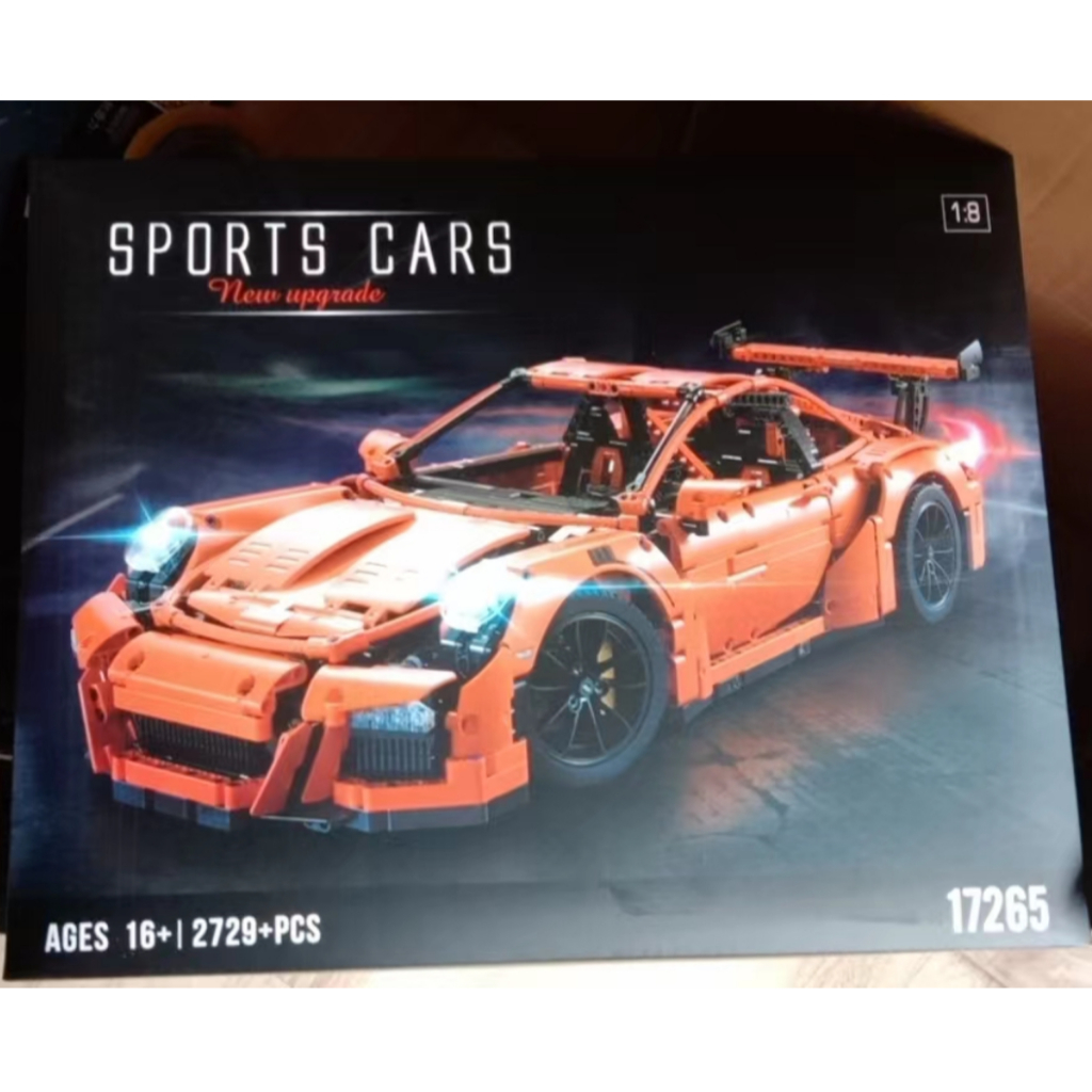 Đồ chơi Lắp ghép Mô hình Siêu Xe Porsche 911 GT3 RS 2729mảnh ghép 17265