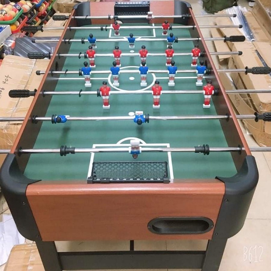 Bàn Bi Lắc Bóng Đá Cỡ Lớn 1,2m, Banh Bàn Foosball Mini Oxford Wooden 1m2 Thi Đấu Gia Đình, Văn Phòng, Kinh Doanh Haanana