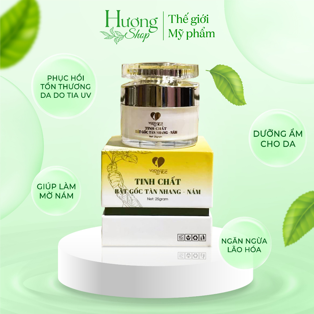 Tinh Chất Bật Gốc Nám Tàn Nhang Yody White Phương Anh, Kem Giảm Nám Tàn Nhan Trắng Da - Hương Shop