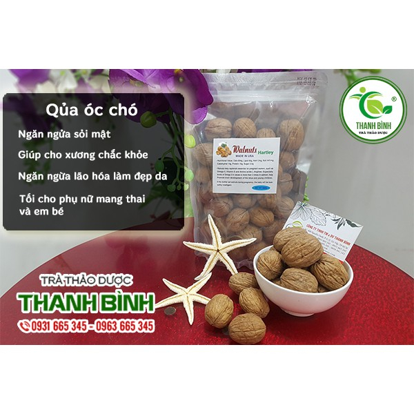 Quả Óc Chó Mỹ 1Kg - Hàng Chất Lượng - Thảo Dược Thanh Bình