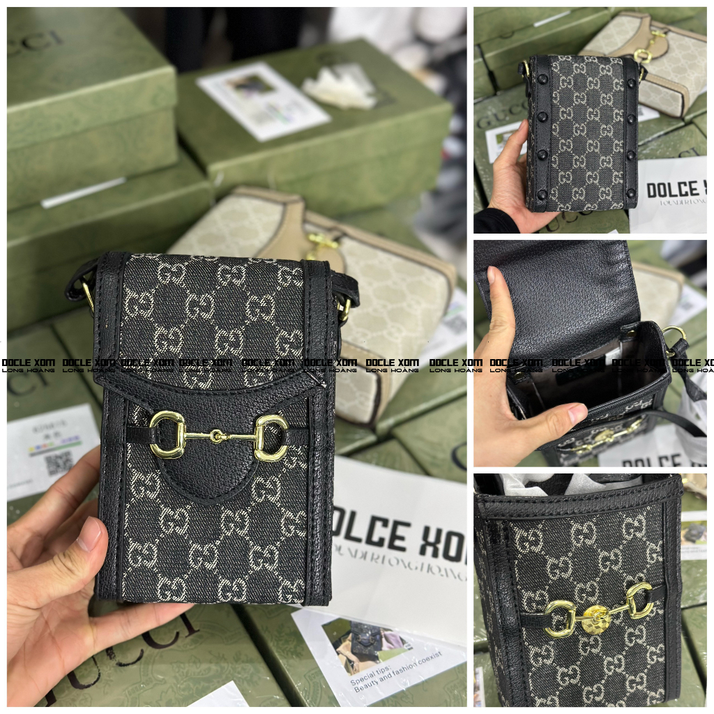Túi đeo chéo G.C mini box size18cm full box | DX - LONG HOANG