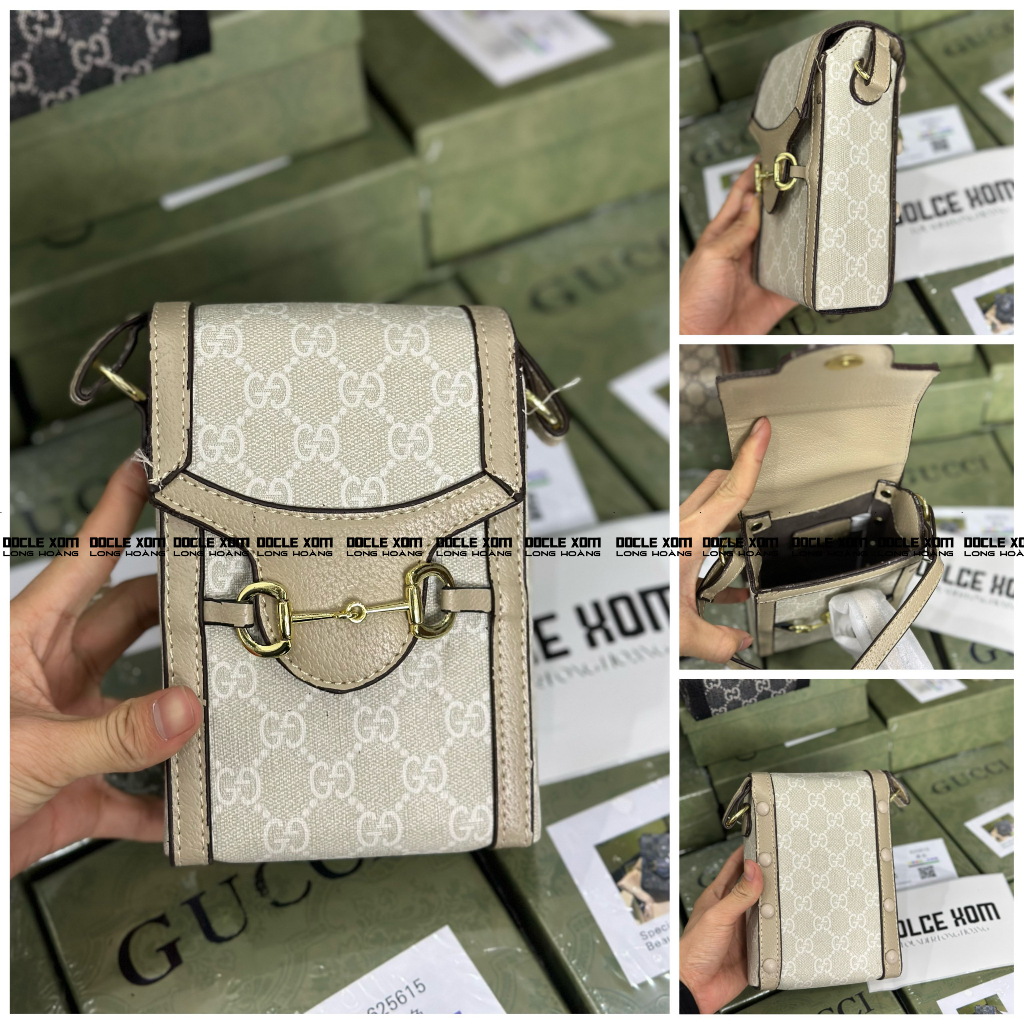 Túi đeo chéo G.C mini box size18cm full box | DX - LONG HOANG