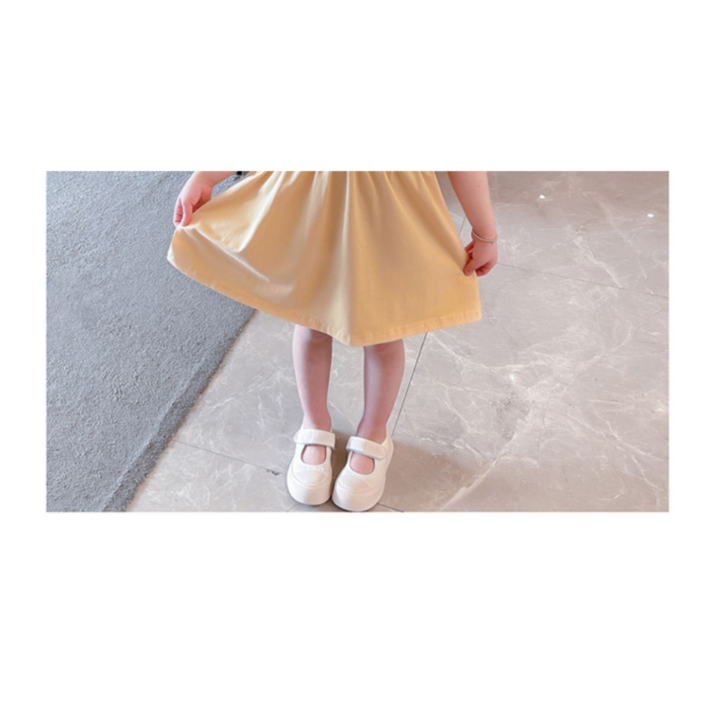 ⚡ SIÊU SALE ⚡ - Váy đầm bé gái mùa hè. Hoạ tiết dâu tây dễ thương, cotton co giãn thấm hút thoáng mát - HG106