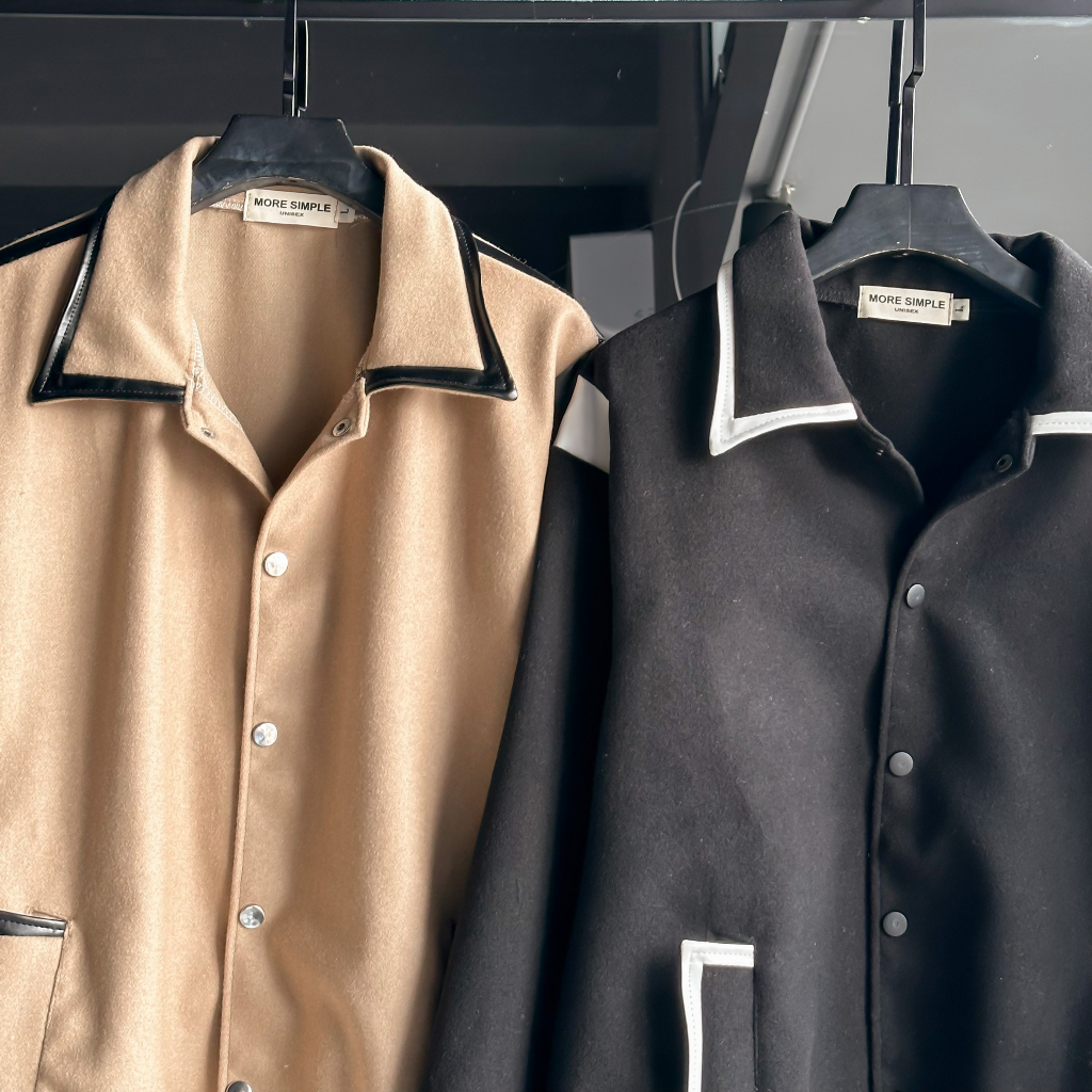 Áo khoác jacket form rộng GOSHIP chất liệu dày dặn phong cách ulzzang - Tuni Store