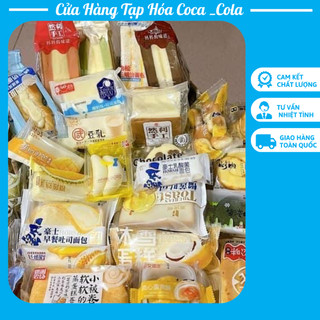 1kg bánh mì mix 18-20 vị bông lan sữa, sữa chua, ruốc, cuộn sữa ₫âu nành, bánh liu trứng chảy,...