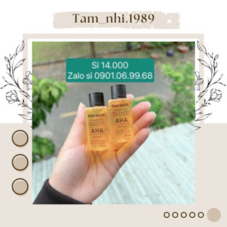 Serum kích trắng AHA 30ml ⚡ GIÁ TỐT ⚡ Serum kích trắng Mimi White AHA hàng chuẩn nội địa Thái Lan