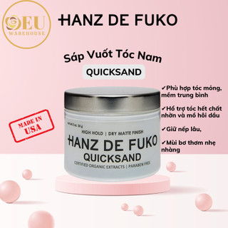  Sáp vuốt tóc nam Hanz de Fuko Quicksand 56g High Hold - Dry Matte Finish 