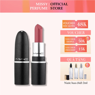Son Mac Powder Kiss,thỏi son lì Mac với độ bám màu tốt, son lên màu chuẩn, chất son lì mịn như bột, đủ các màu hot 2022