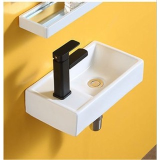  Chậu lavabo treo tường 41x22cm 