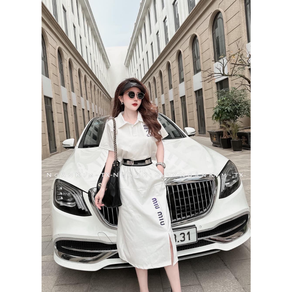 sét váy cotton khô xinh lắm DN811